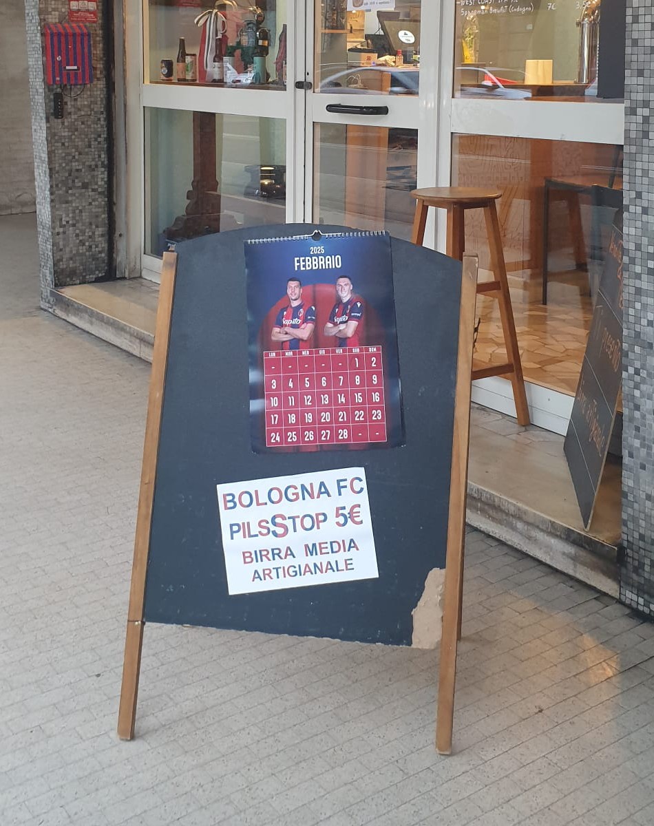 pils stop a bologna